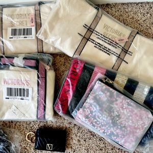 VICTORIAS SECRET TAN WITH GOLD